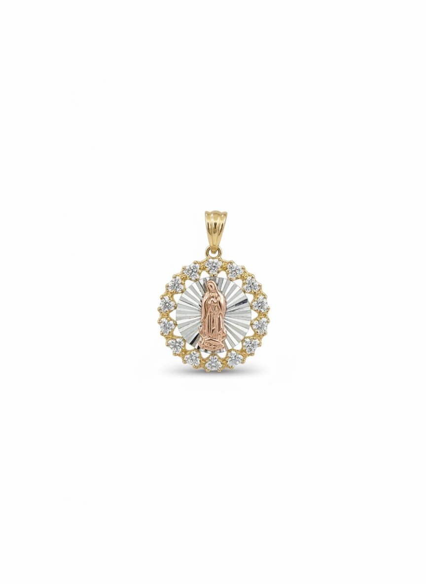 Dije de la virgen de Guadalupe 14k