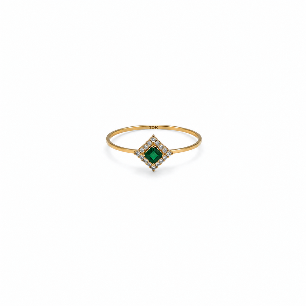 Anillo sencillo 10k