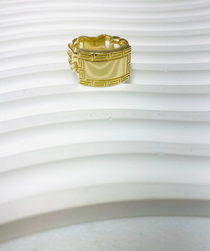 Anillo tejido chino 10K