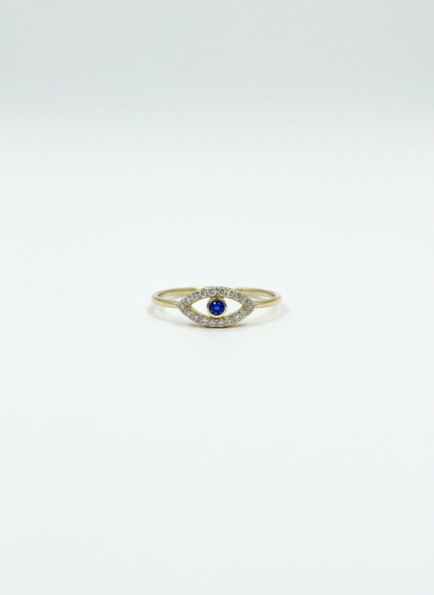 Anillo ojo turco 10k