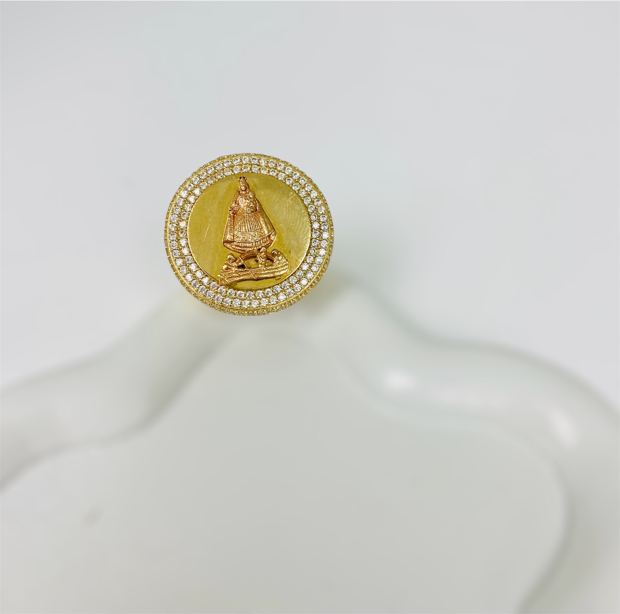 Anillo virgen de la caridad  14K