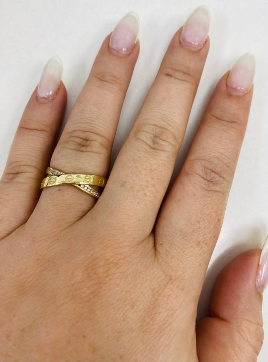 Anillo Carti 10k
