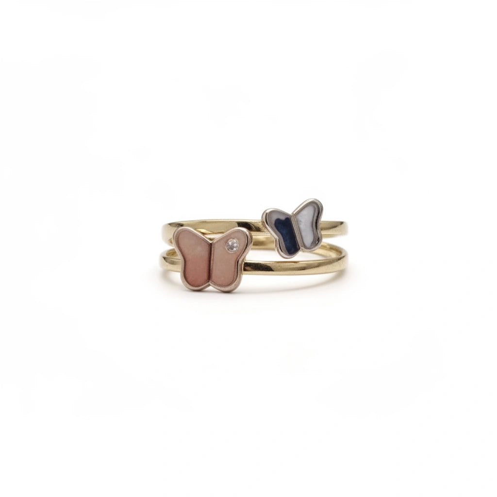 Anillo de Mariposa 10K