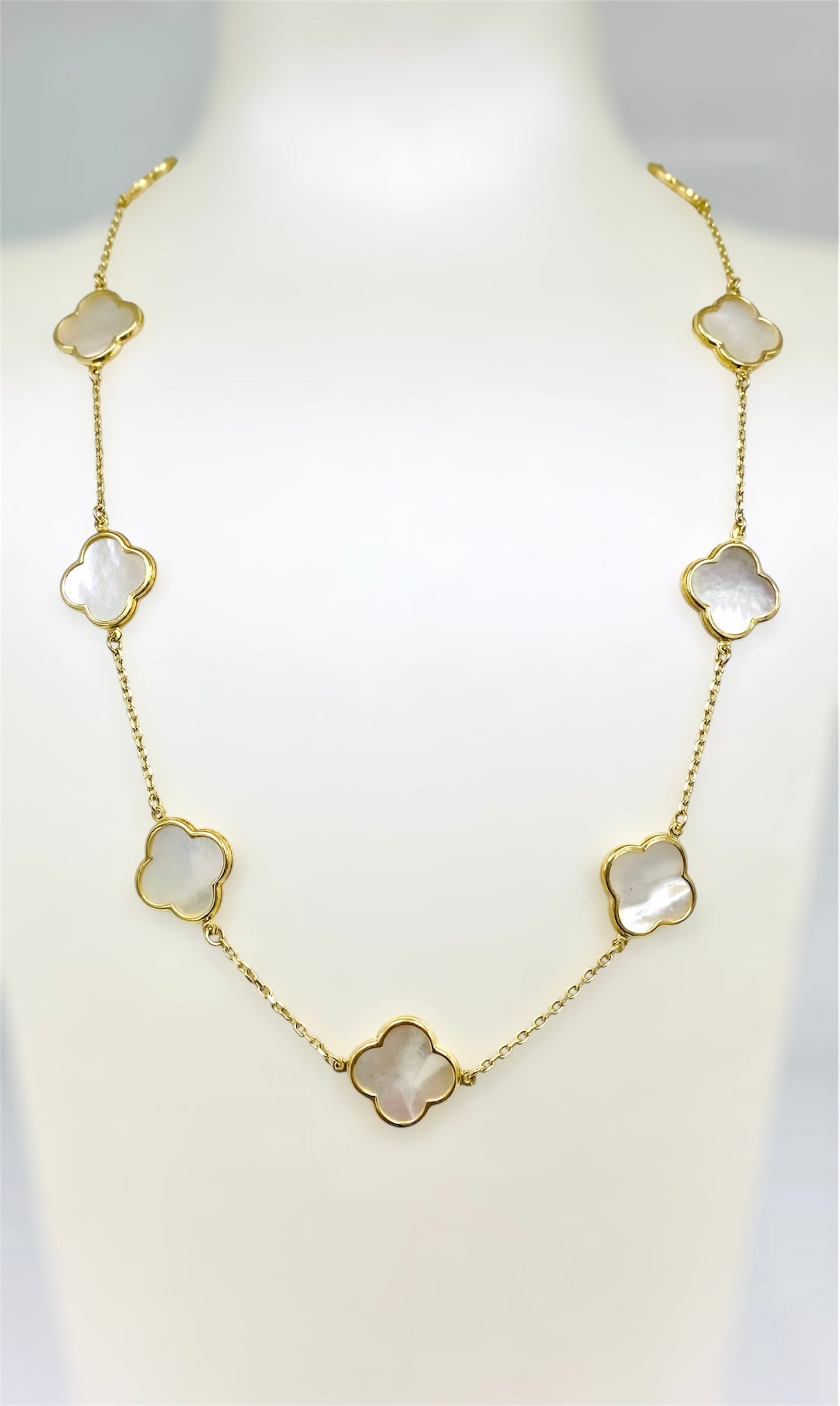 Cadena de 11 clover grande 10K