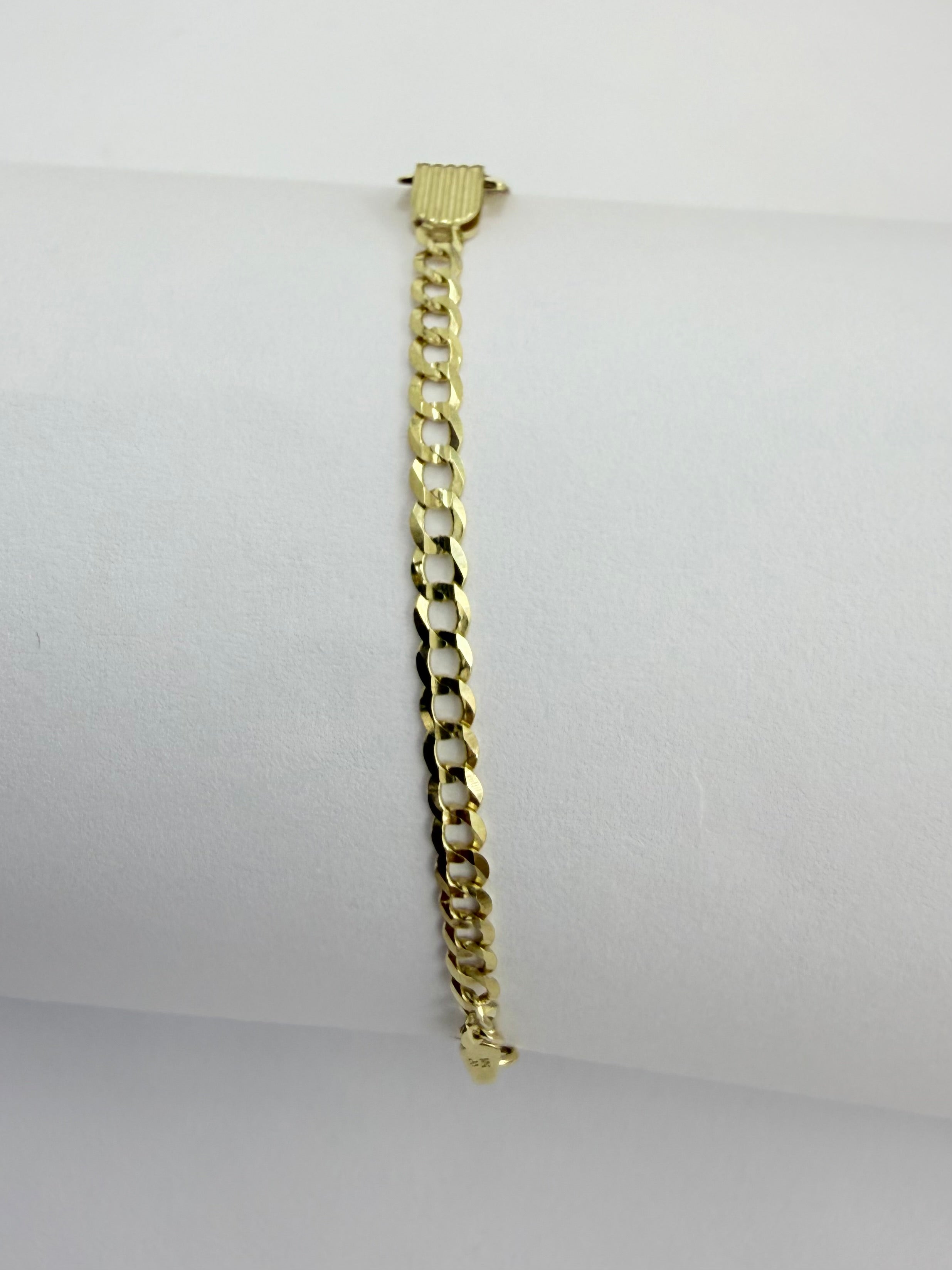 Pulsera 10k con placa para niña/niño