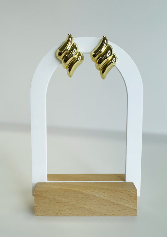 Aretes Omega 14k