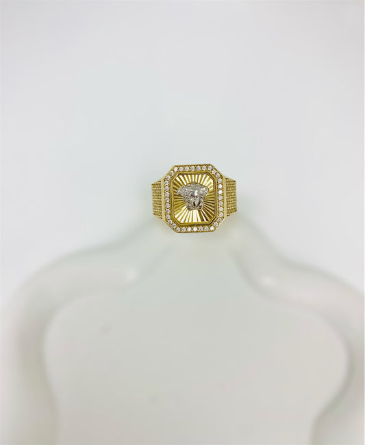 Anillo de medusa 14K