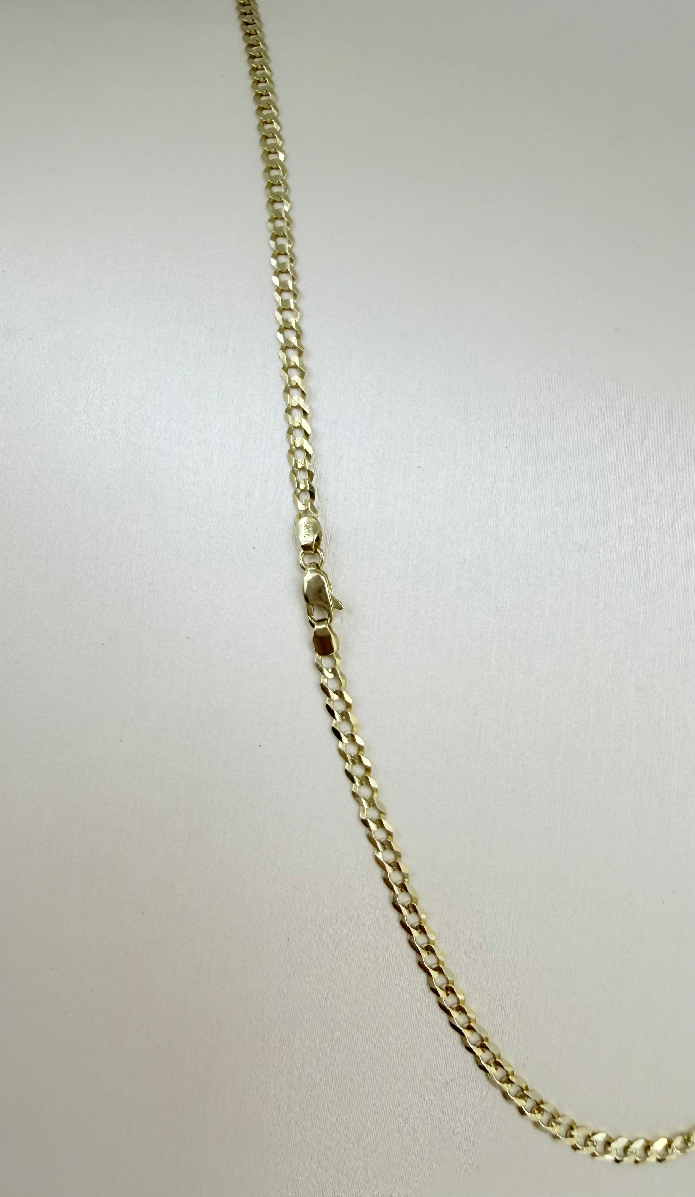 Cadena corte brillo 10k 2.5mm