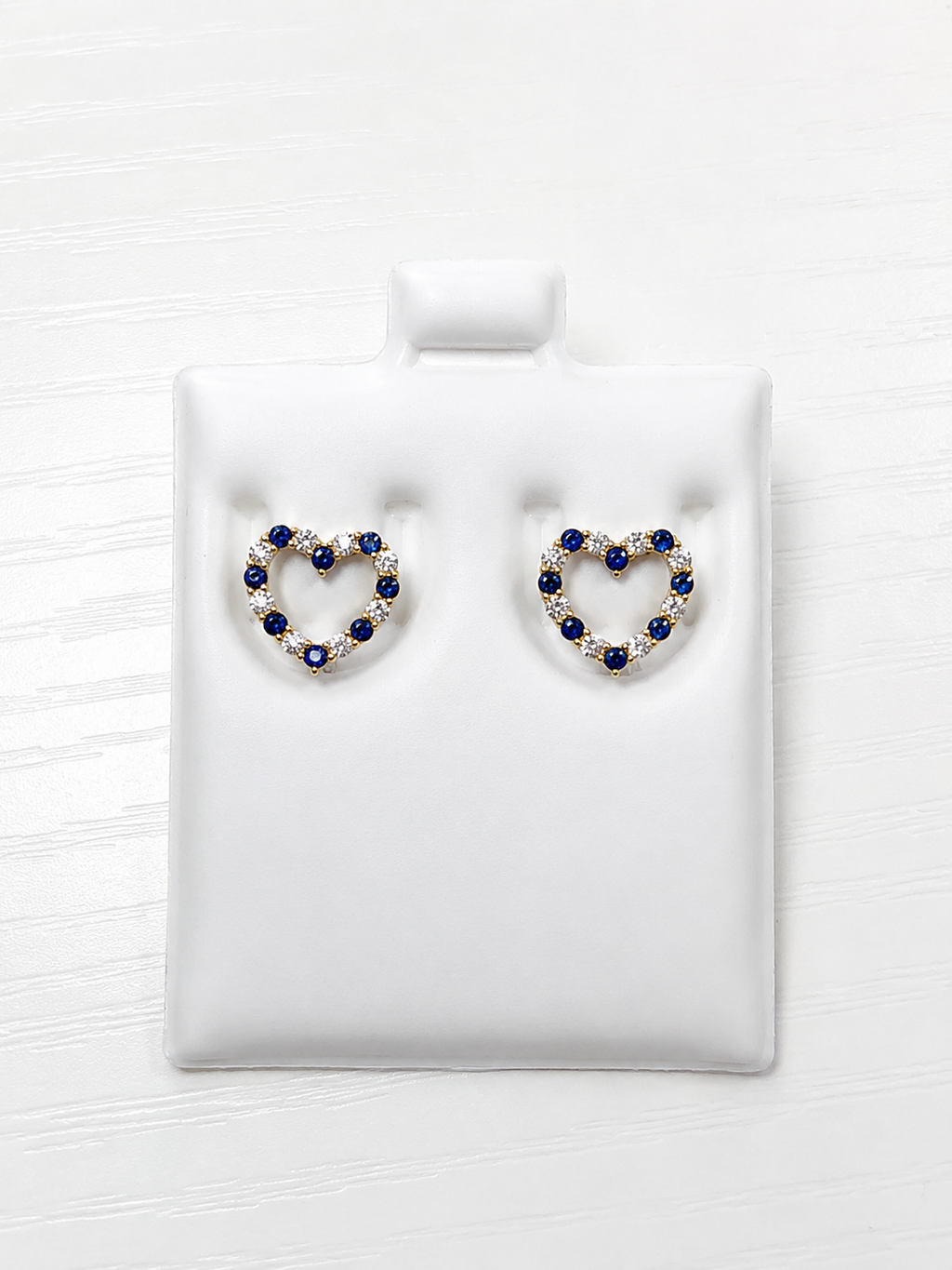 Aretes de Corazón 10k
