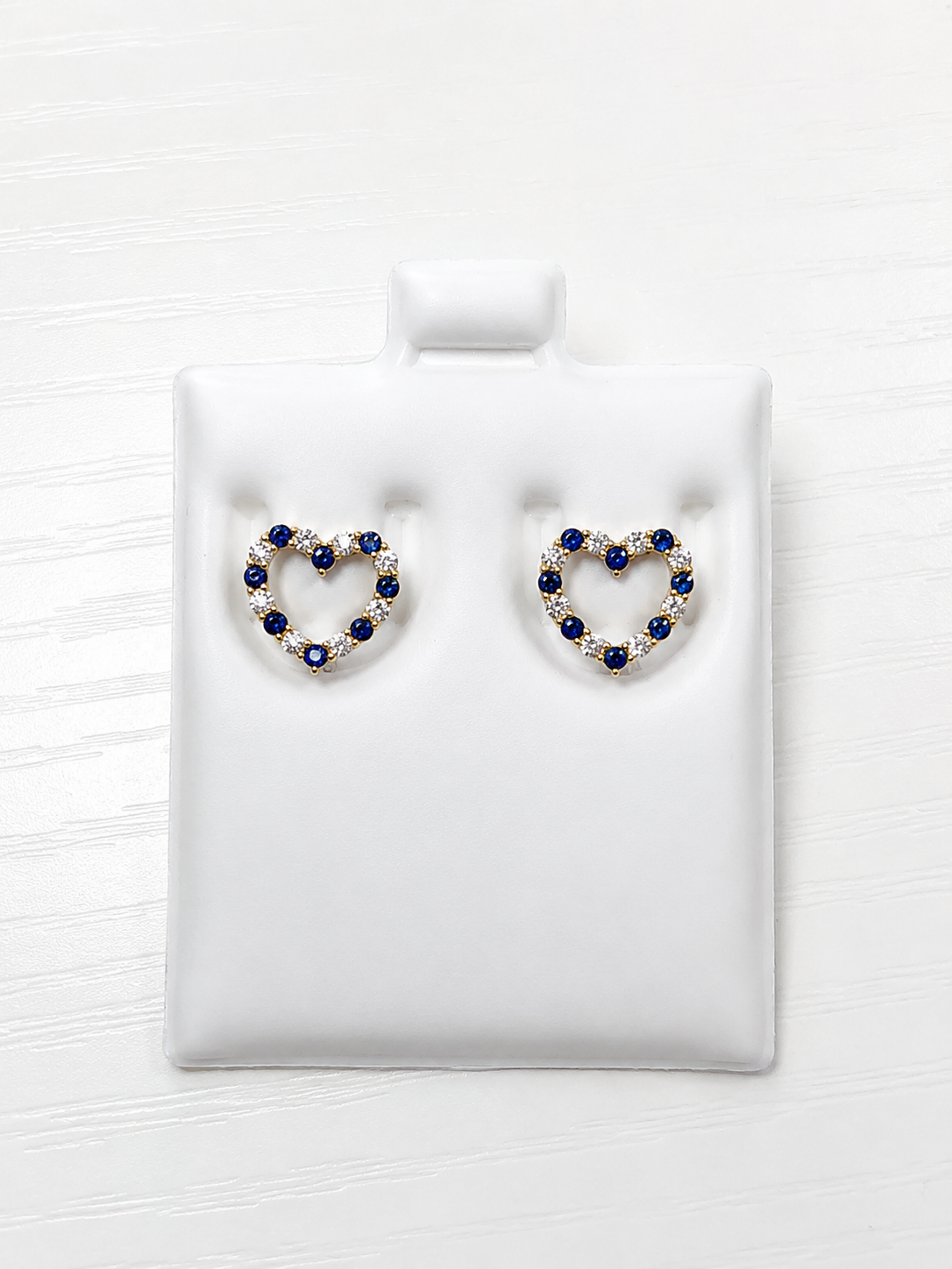 Aretes de Corazón 10k