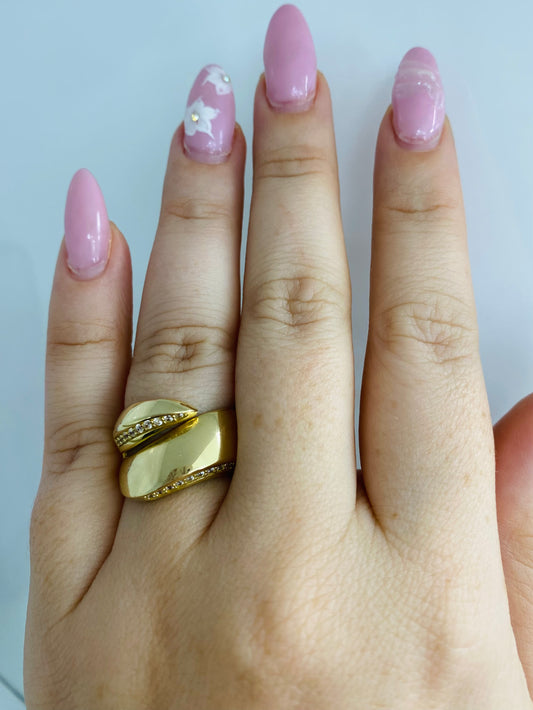 Anillo buchón 10k