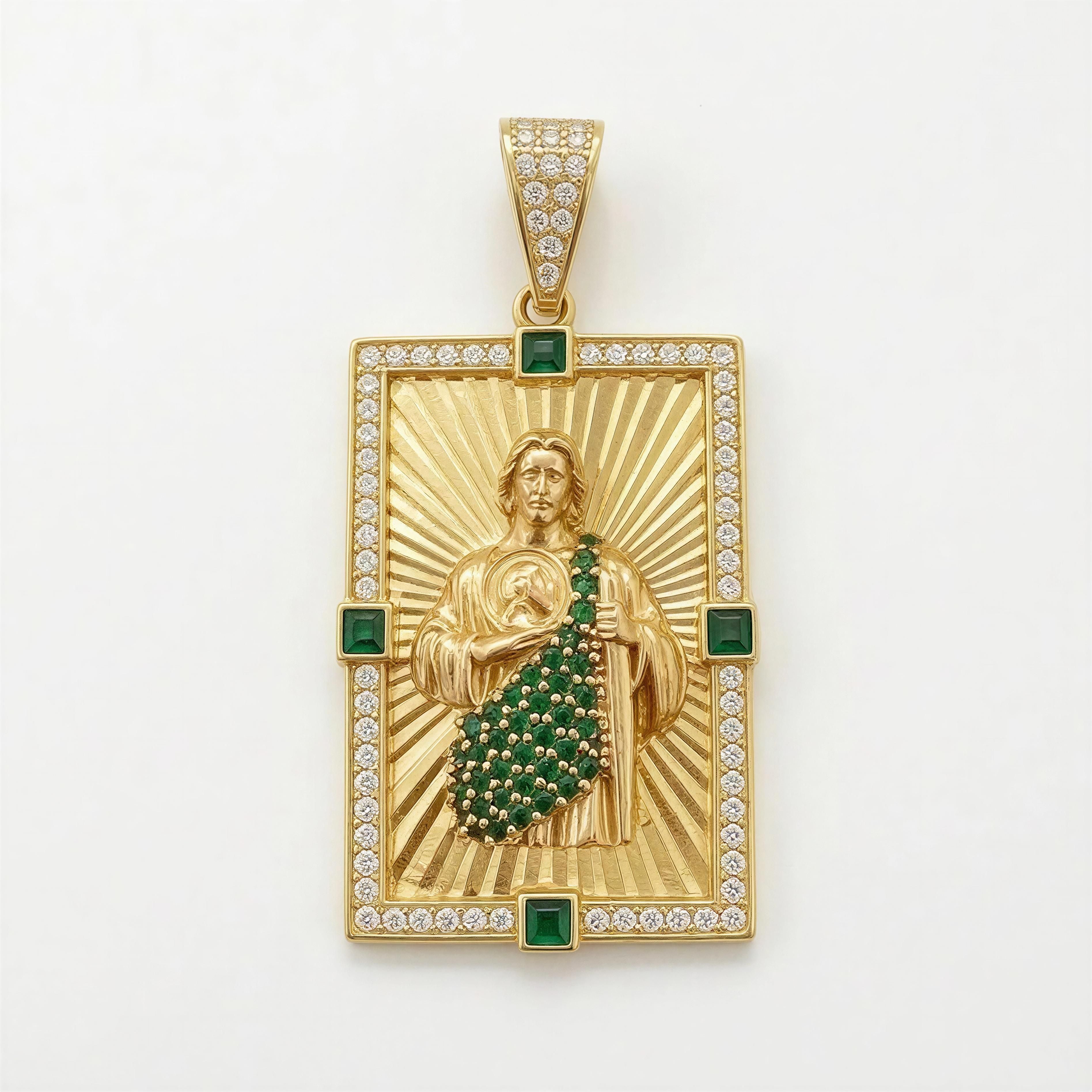Dije de San Judas Tadeo 14K