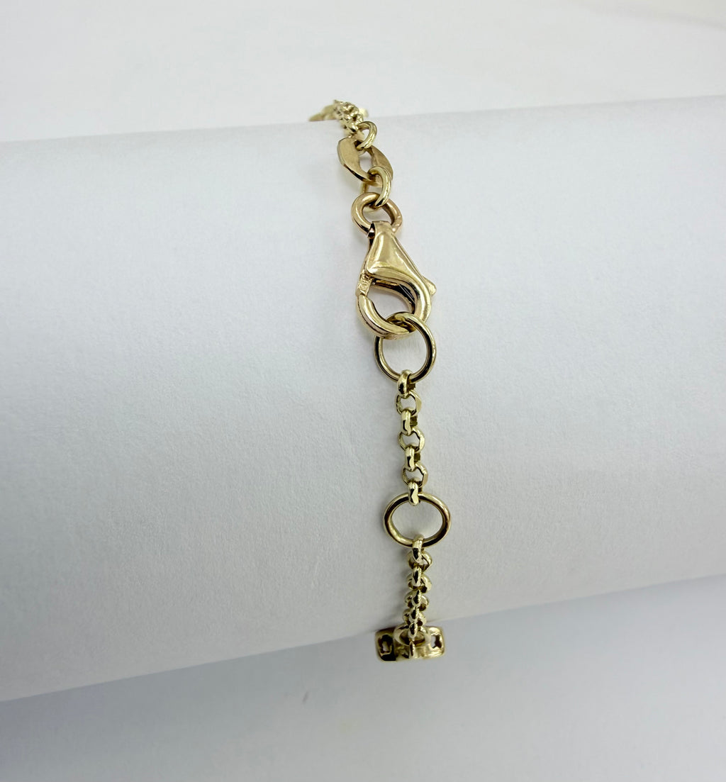 Pulsera bebé 14k