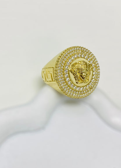 Anillo medusa 14K