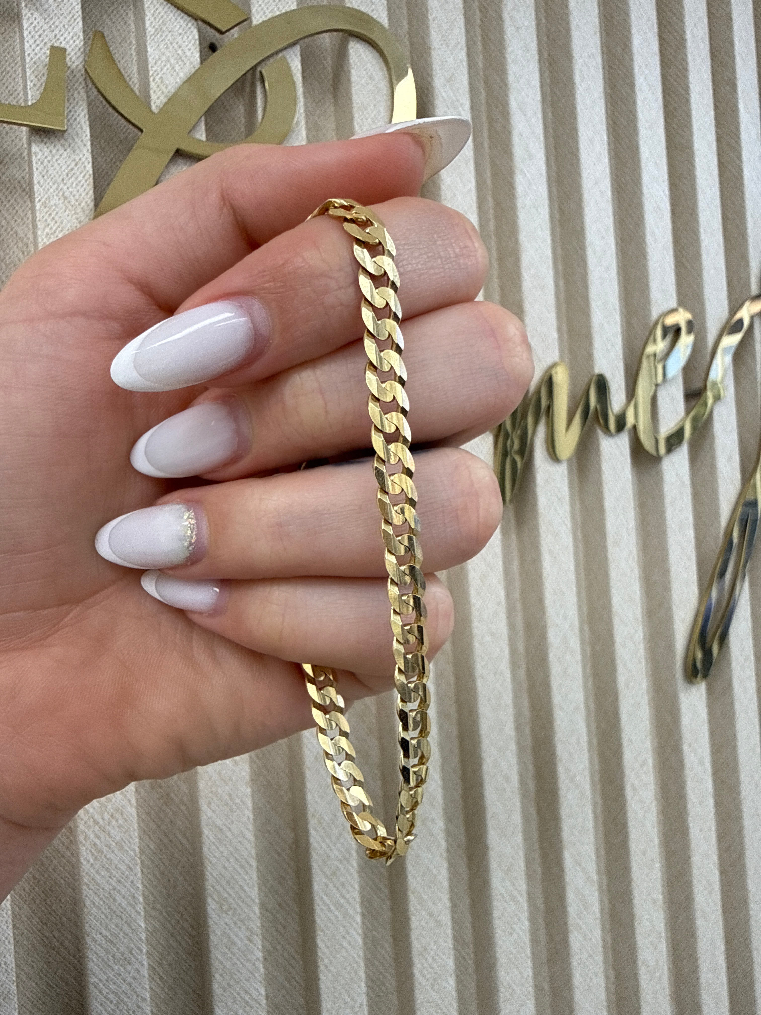 Pulsera corte brillo 10K