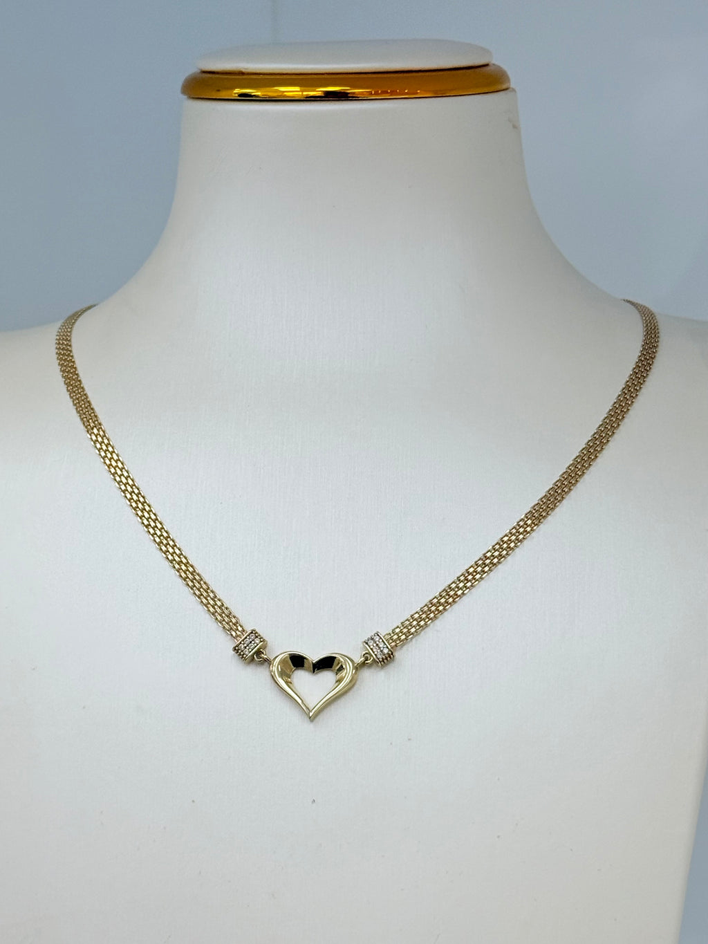 Cadena Bismar con Corazón