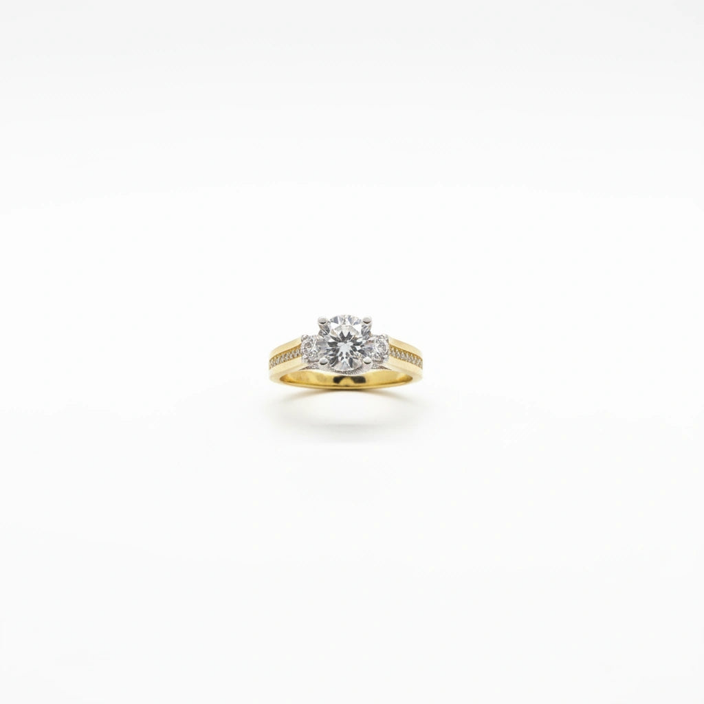 Anillo compromiso 10k