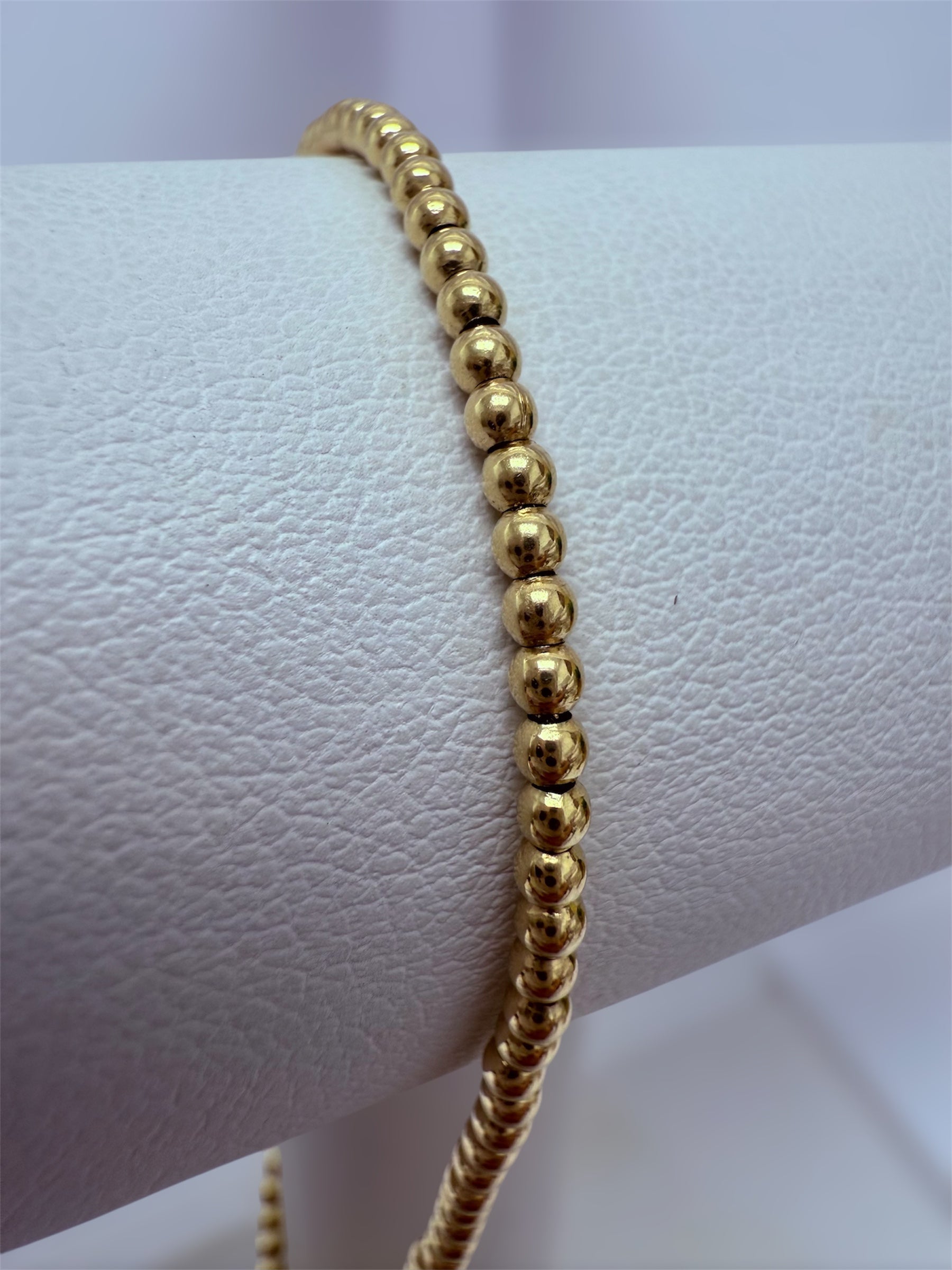 Pulsera de bolitas liso