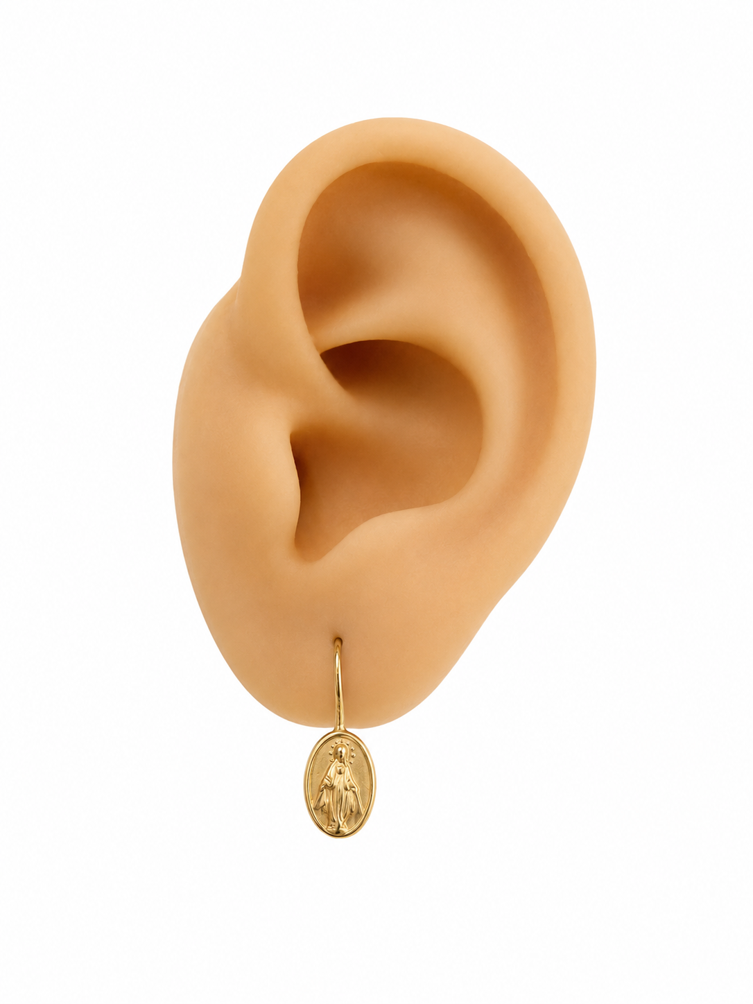Artes de Virgen Milagrosa 14k