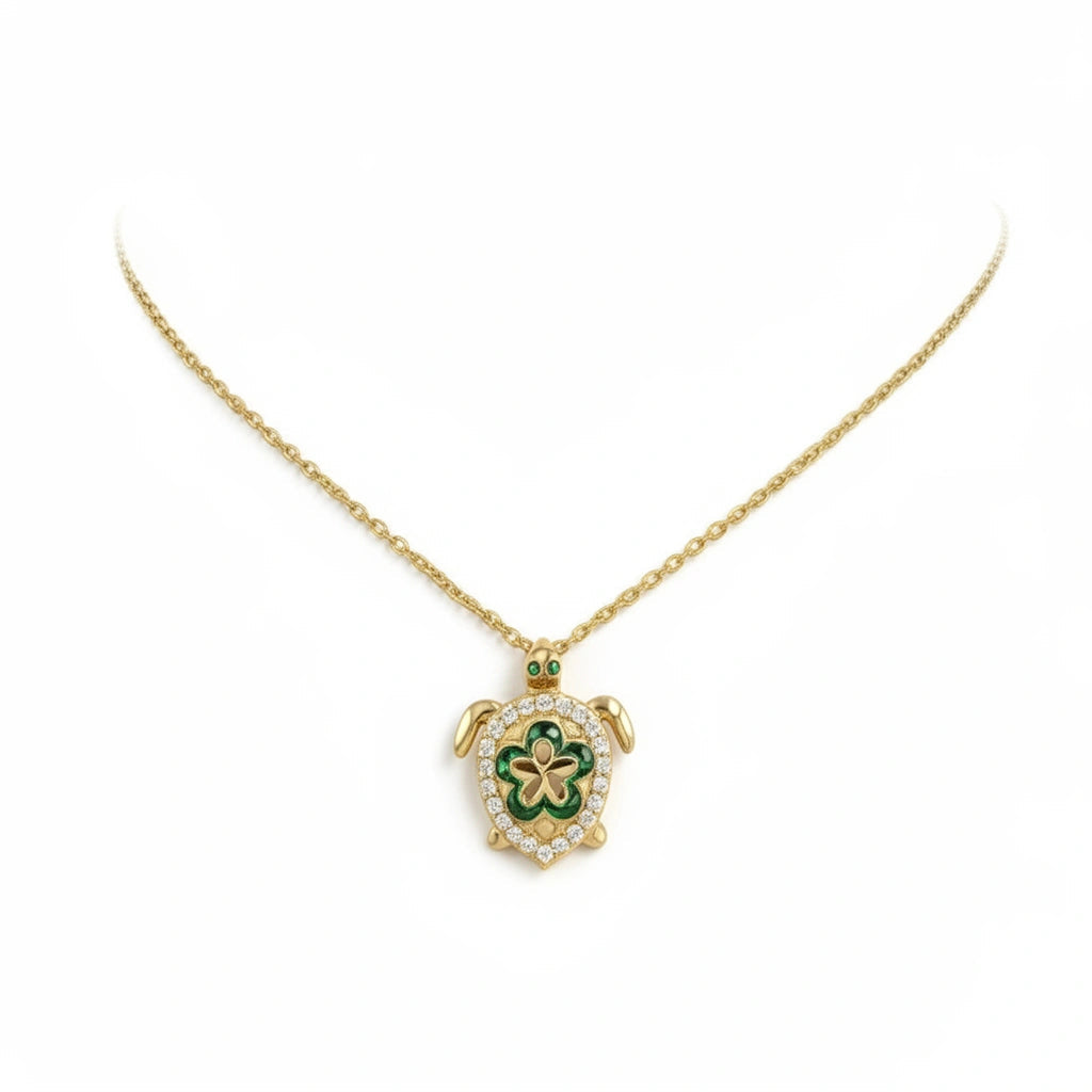 Cadena tortuga 14K