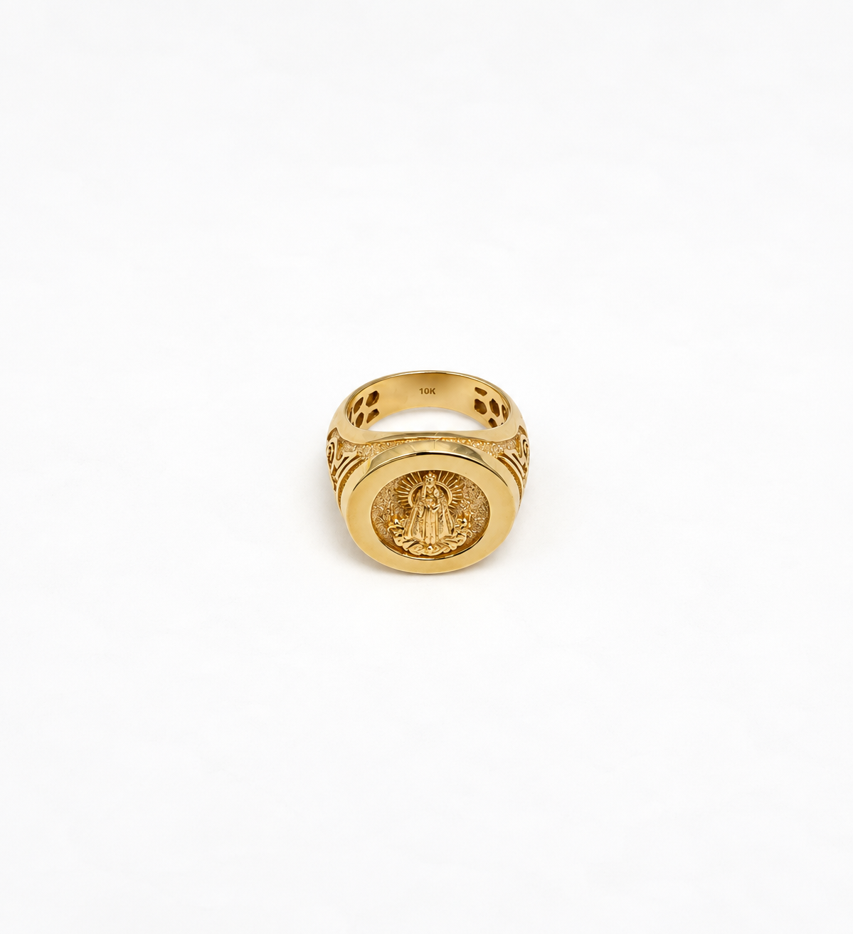 Anillo 10k Virgen de la Caridad