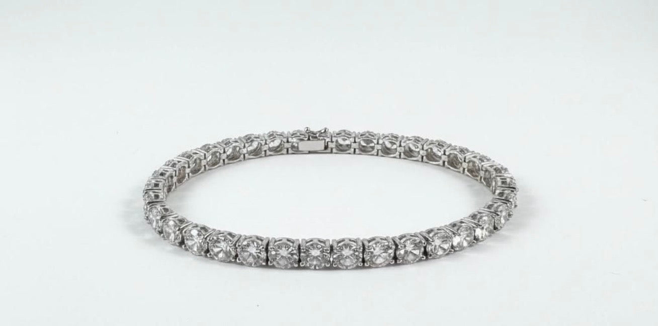 Pulsera tenis plata 925