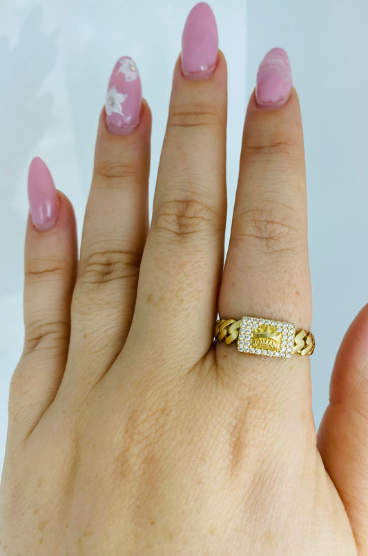 Anillo Romani 14k