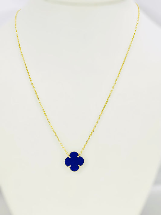 Cadena de clover azul