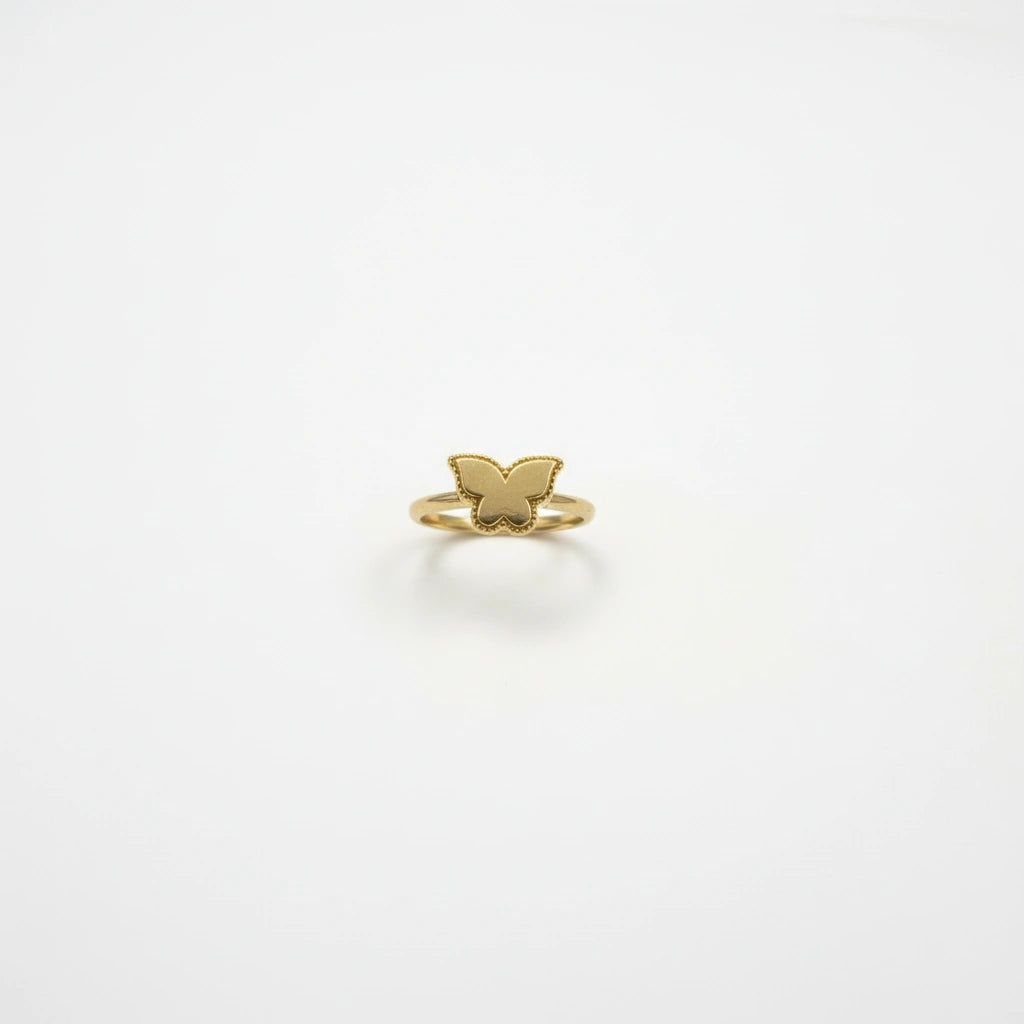 Anillo mariposa 14k