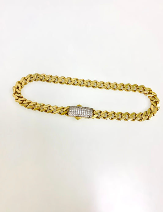 Pulsera Mónaco 10K