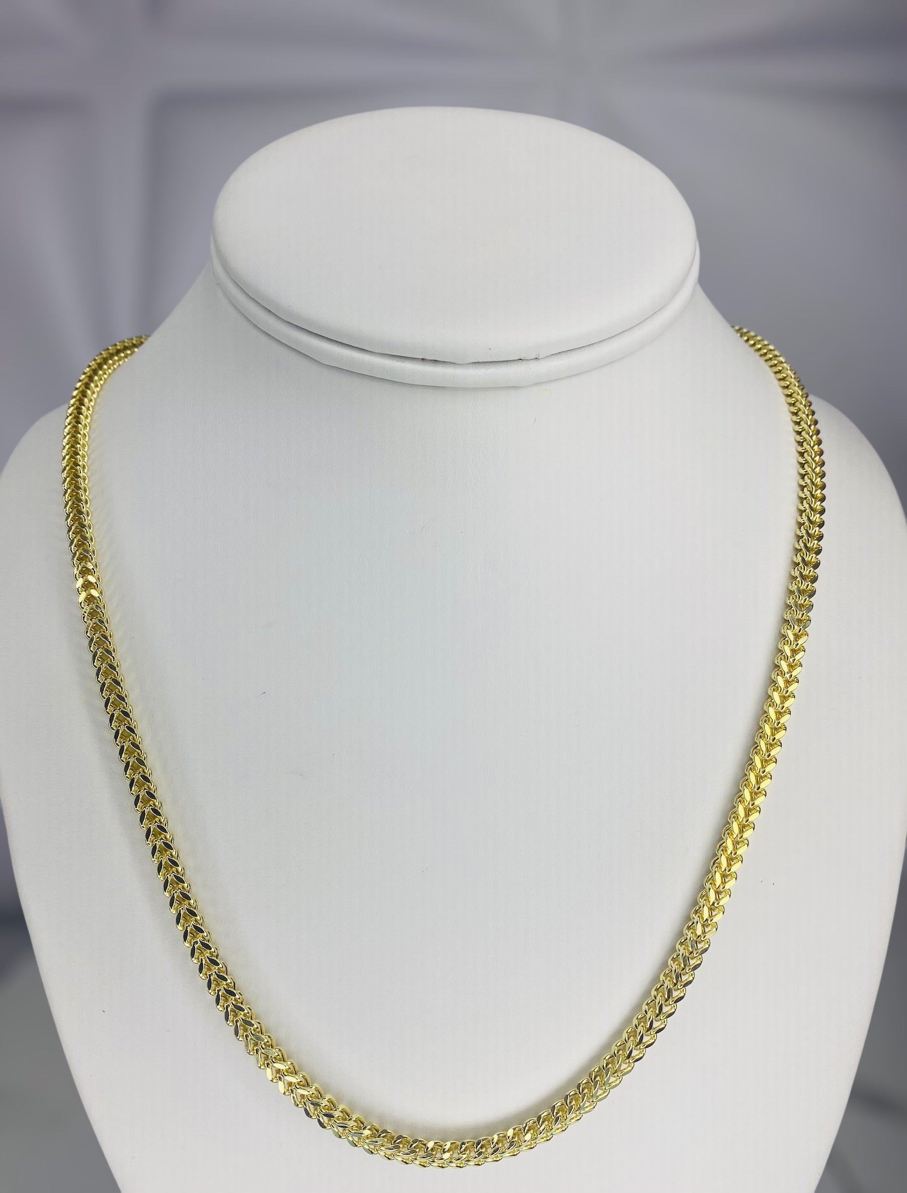 Cadena franco 10K y 14K