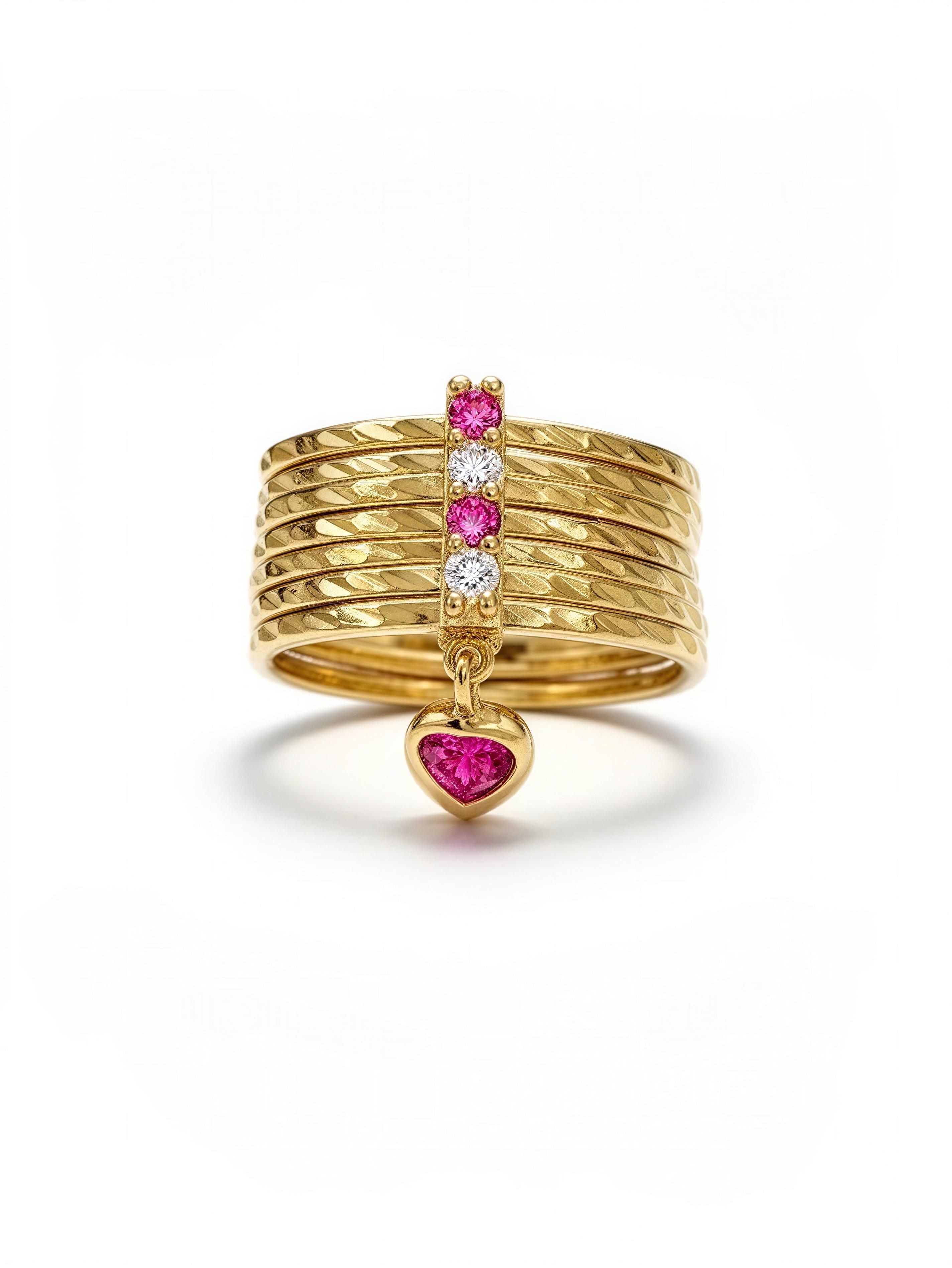 Anillo semanario 14k