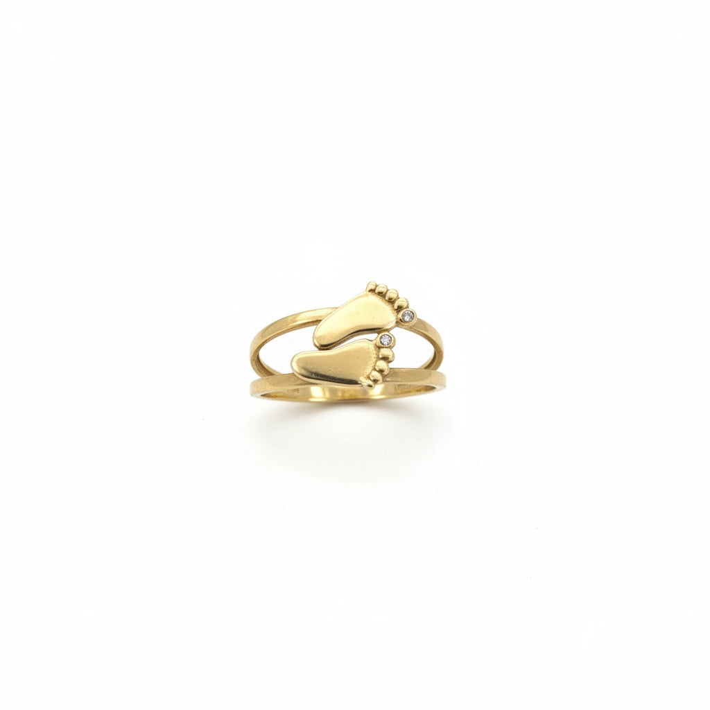 Anillo de piecitos 10 K