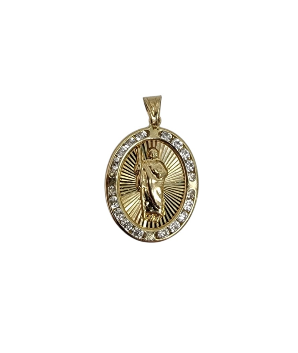 Dije de San Judas Tadeo 14K