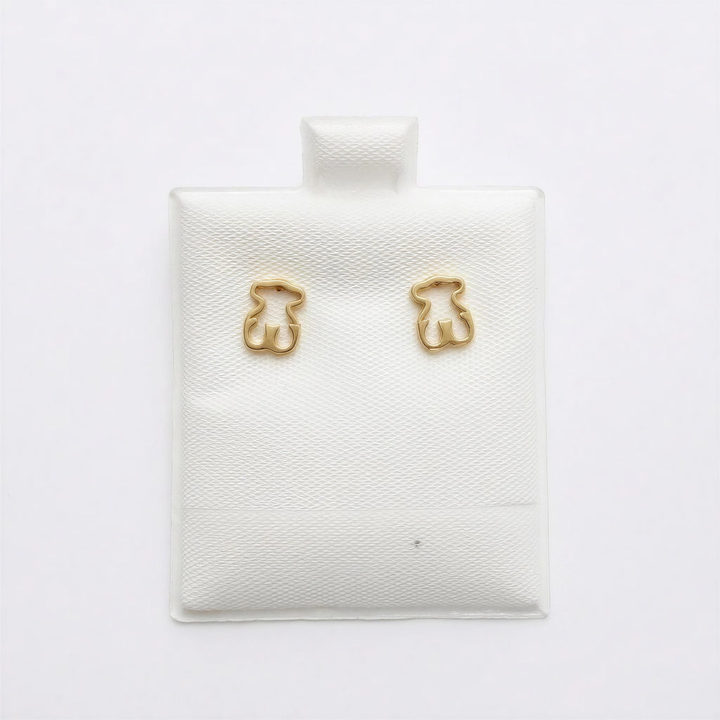 Aretes Osito 10k