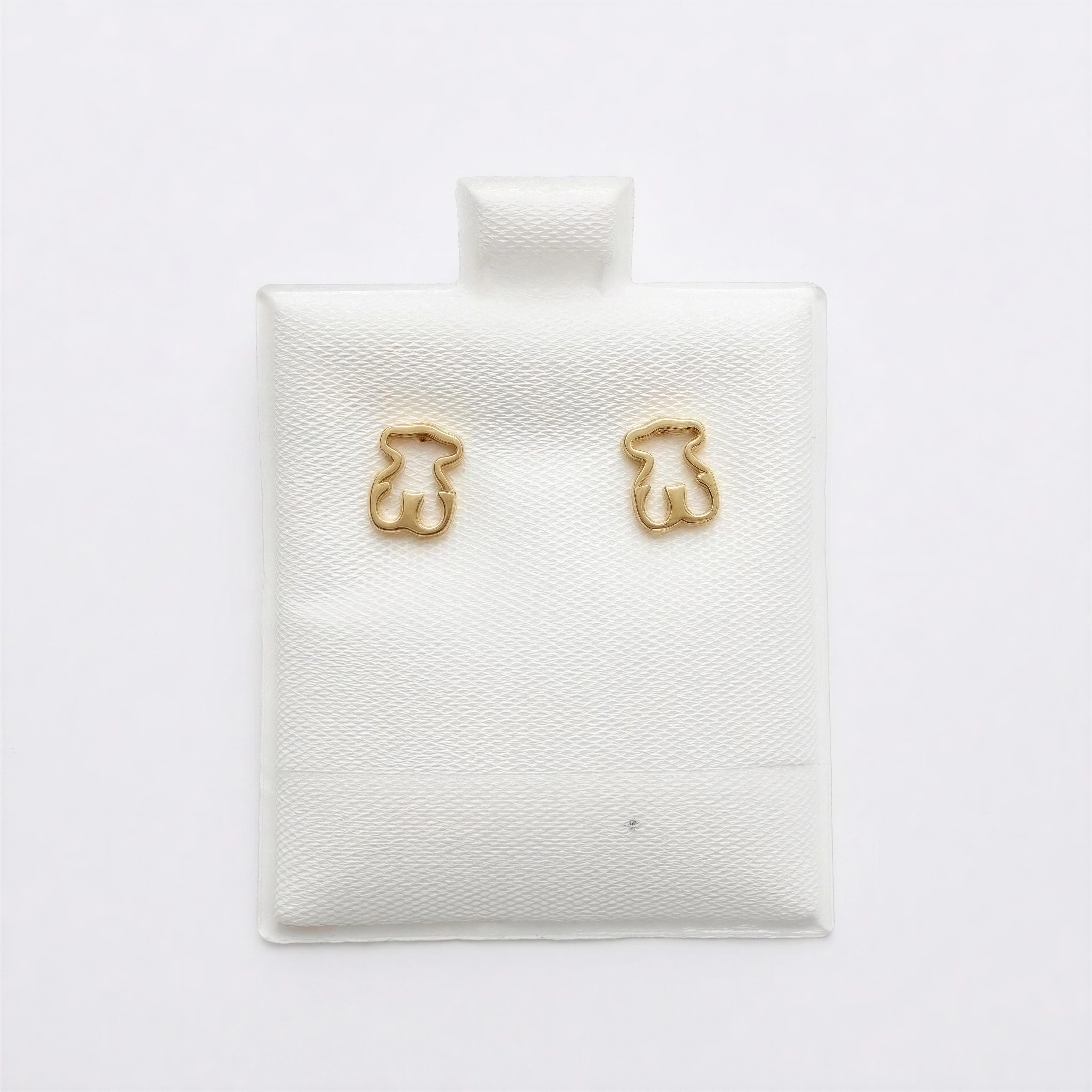 Aretes Osito 10k