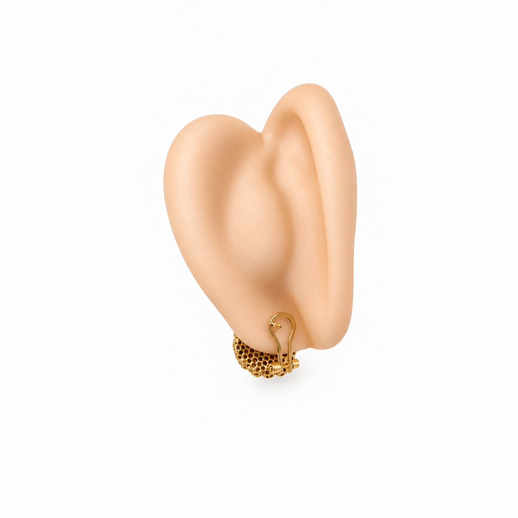 Aretes Omega 10k