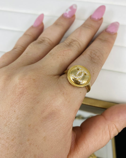 Anillo CC 14k