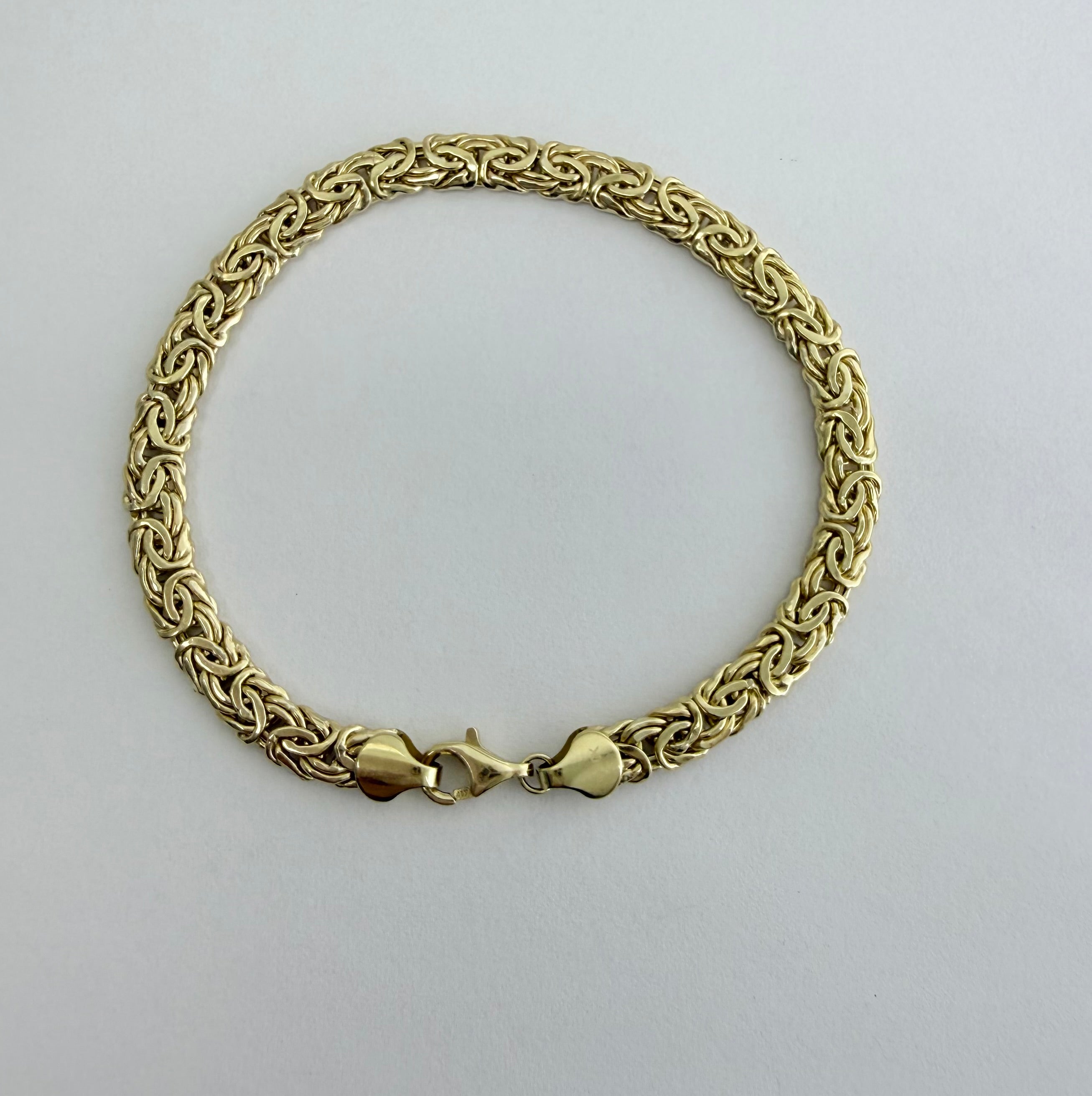 Pulsera bizantino 10k