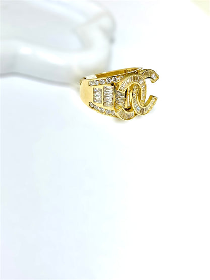 Anillo cc 14K