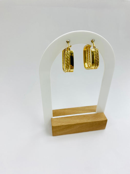 Argollas 14k