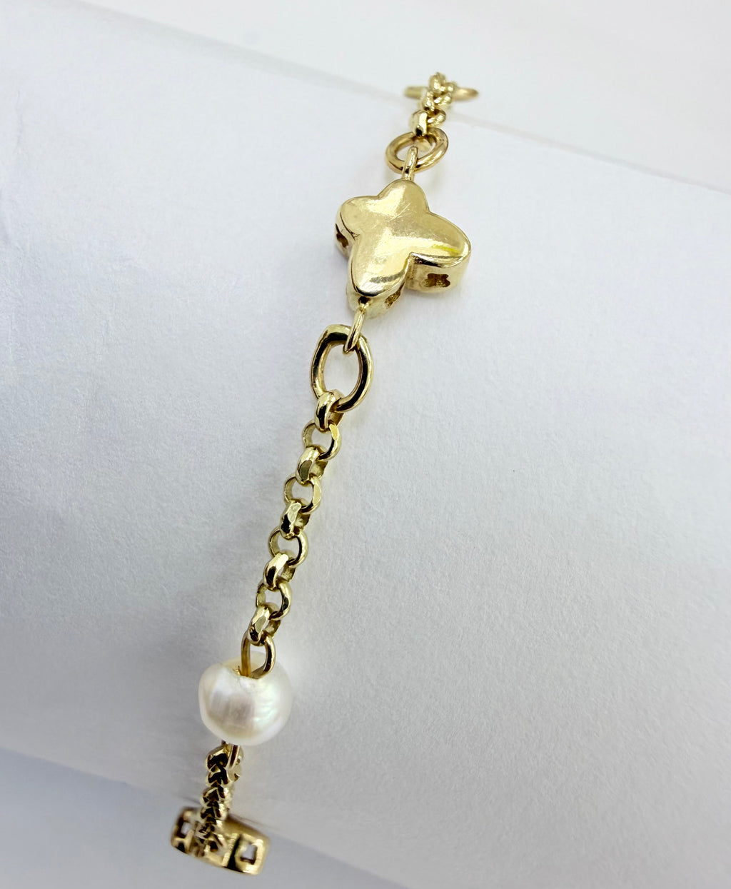 Pulsera bebé 14k