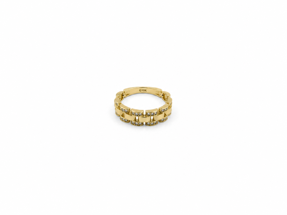 Anillo de cadena 10K