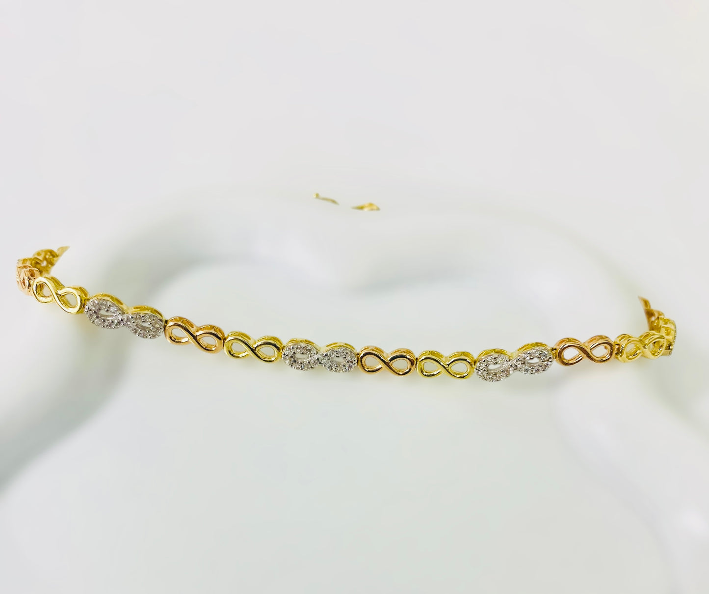 Pulsera de infinito 14 K yanelis