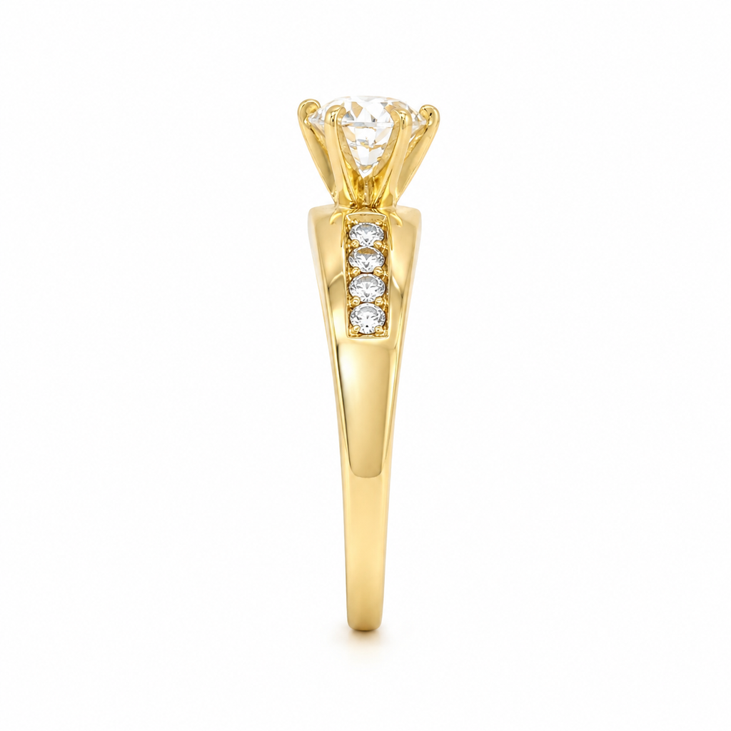 Anillo de compromiso 10k