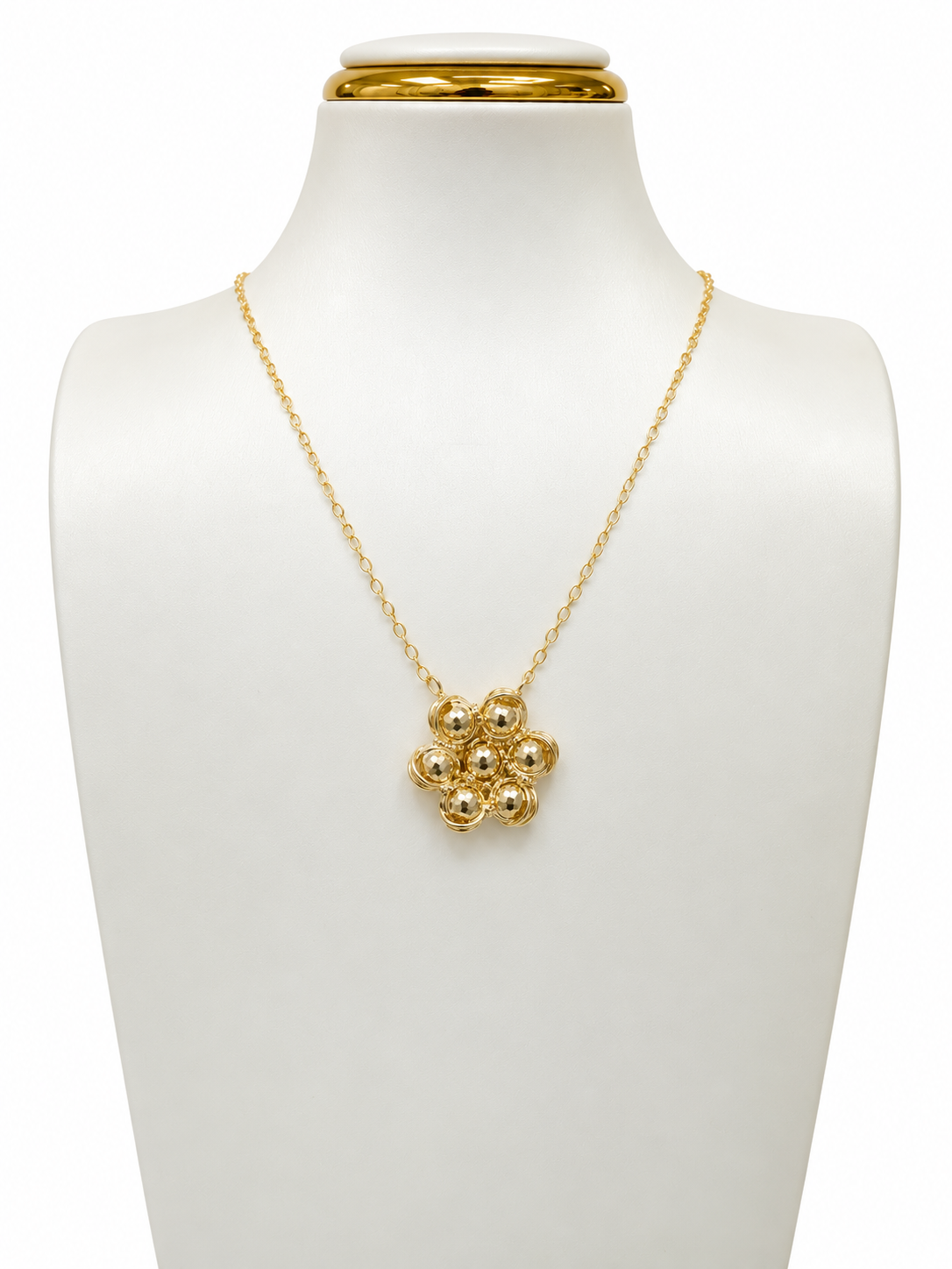 Cadena flor 10k