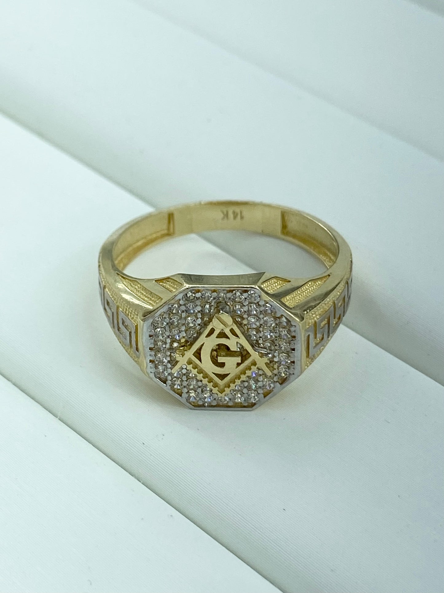 Anillo hombre G14k