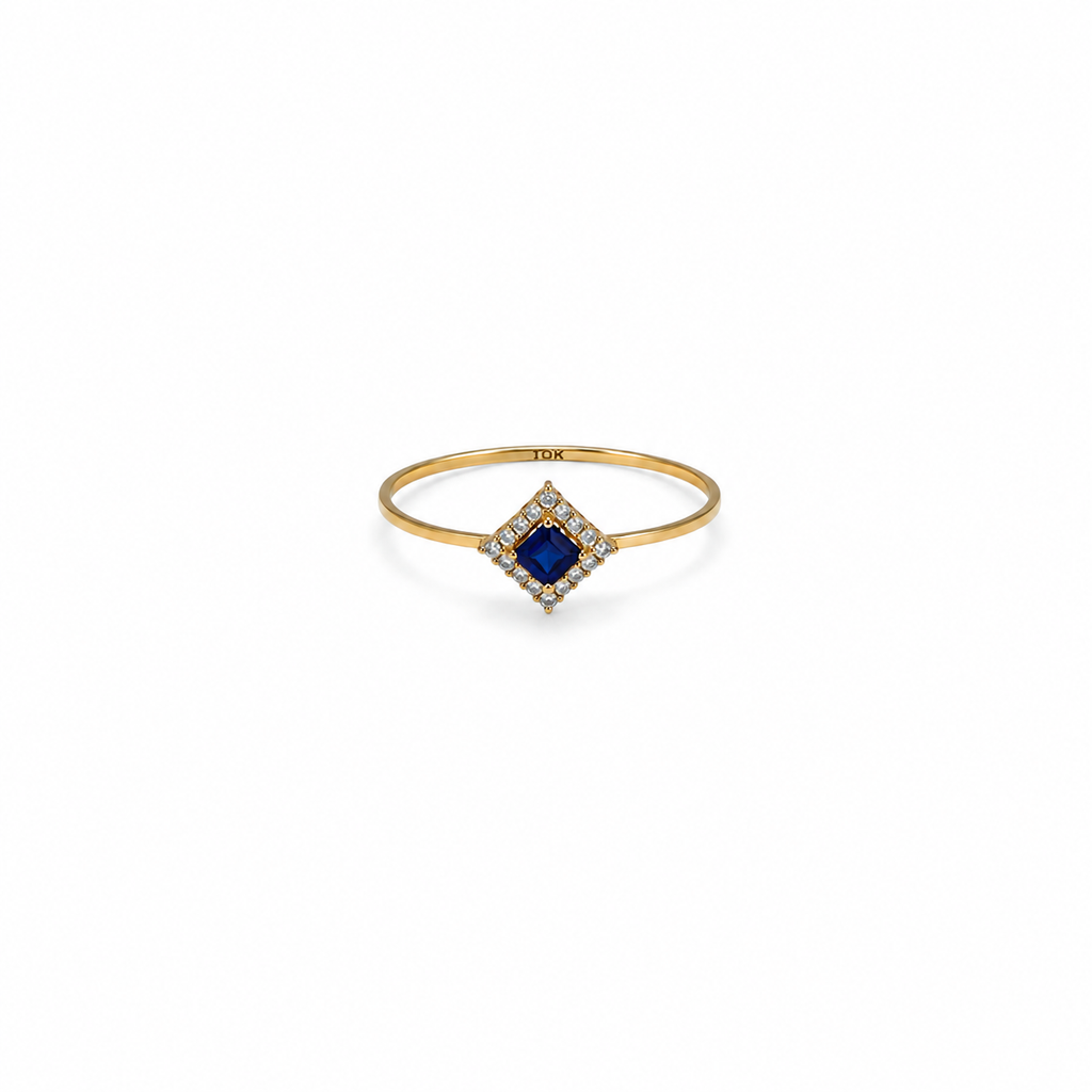 Anillo sencillo 10k