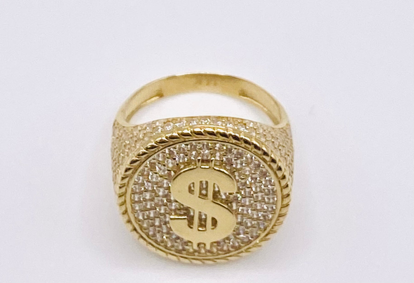 Anillo signo dollar