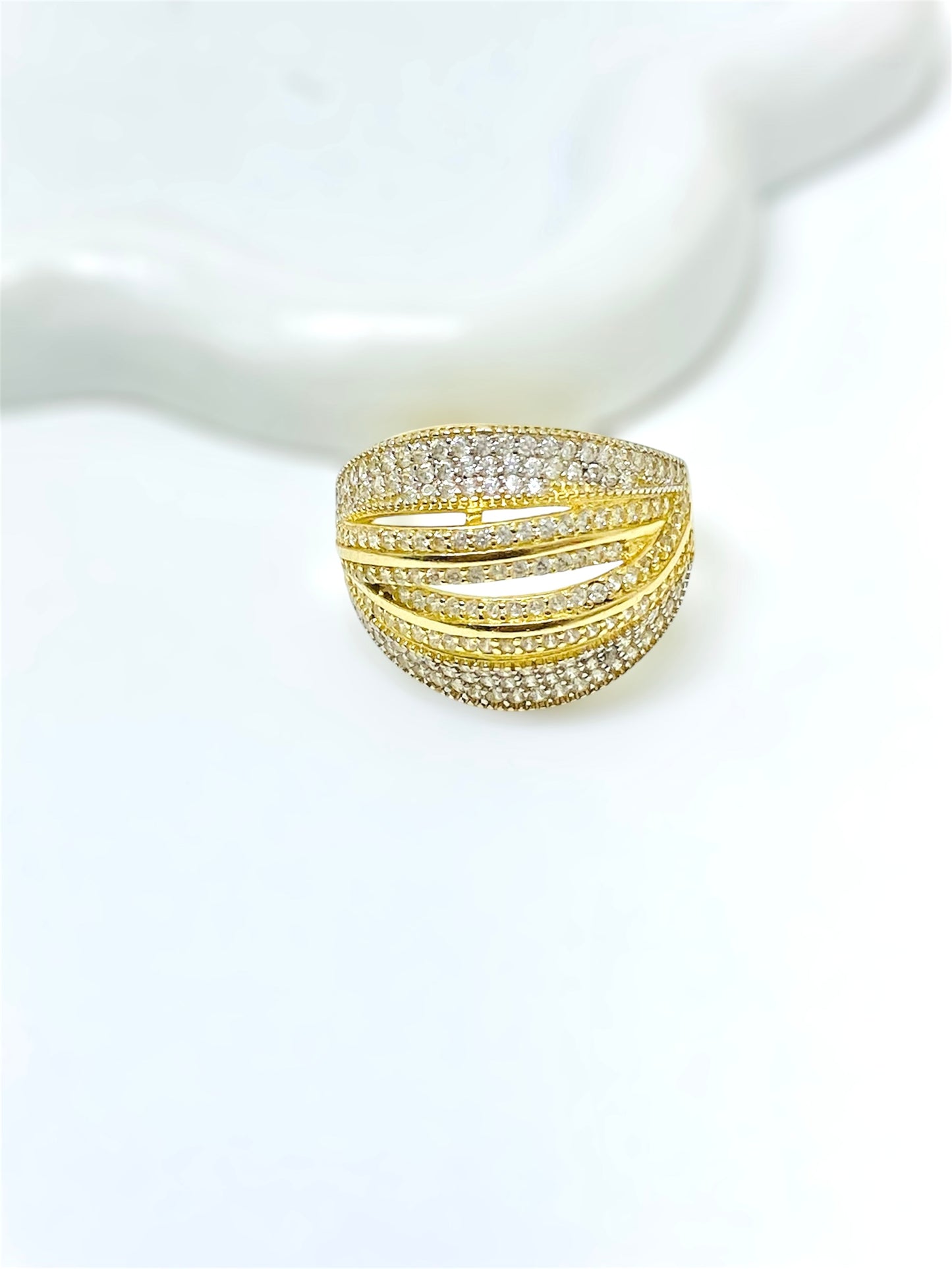 Anillo princesa 14K